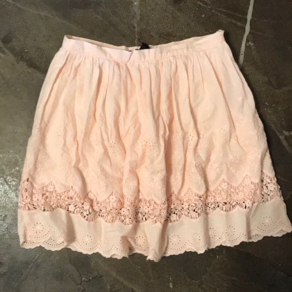 Pink skirt